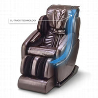Jin Espresso Synthetic Leather SL Track Massage Chair — How It Works