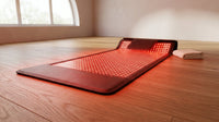 Red Light Therapy Mat for Full Body, 76.8'' X 33.4'' Red Light Therapy Blanket, 1370 (660Nm & 850Nm) Leds for Home Use, 3 Modes & Adjustable Timer, Premium Leather — Lifestyle